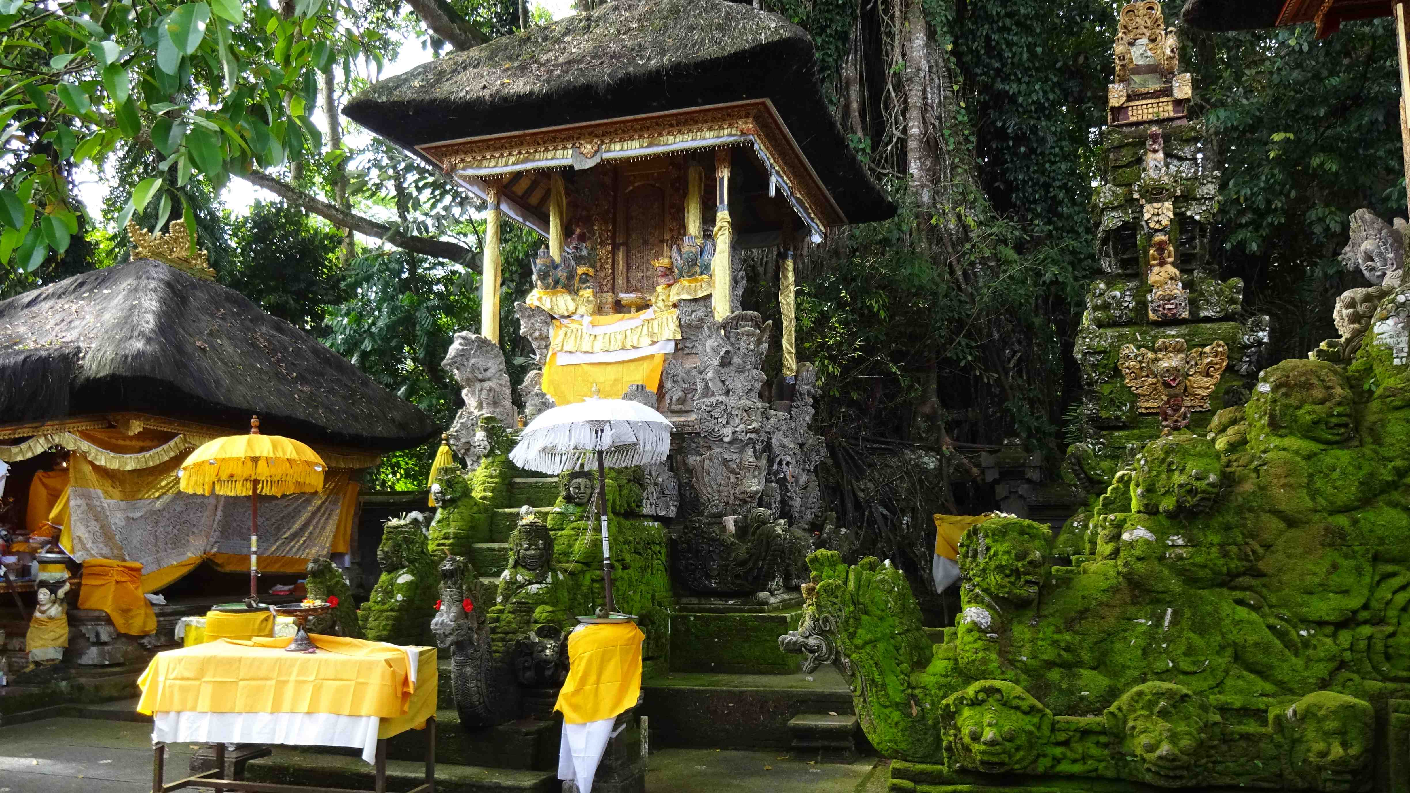 The view of Griya Sakti Temple